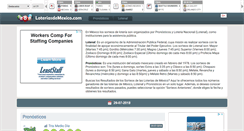 Desktop Screenshot of loteriasdemexico.com